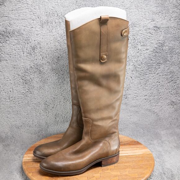 Sam Edelman Women’s Penny Riding Boot Brown Size 5M - Picture 4 of 10